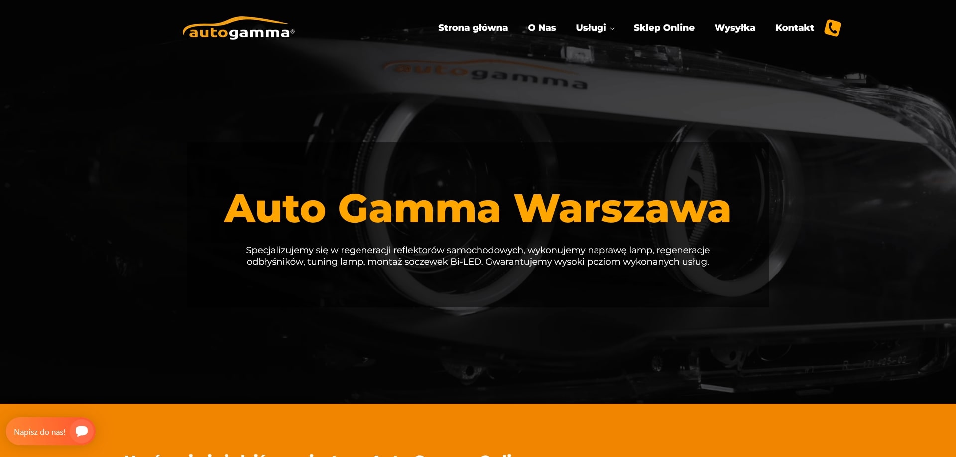 Projekt Autogamma Warszawa